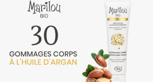 30 gommages pour le corps à l'Huile d'Argan bio Marilou Bio à tester