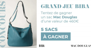 5 sacs Mac Douglas offerts (Valeur unitaire 460€)