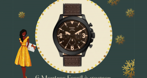 6 montres Fossil offertes