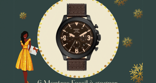 6 montres Fossil offertes