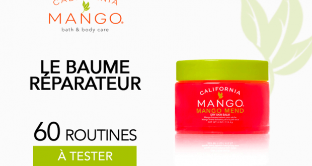 60 Baume Réparateur Extrême de California Mango offerts