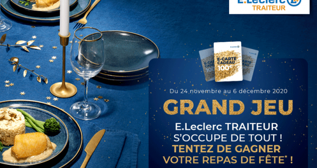 75 e-cartes cadeau Leclerc de 100 euros offertes