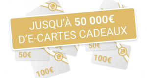 750 E-cartes cadeaux E.Leclerc offertes