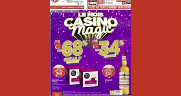 Catalogue Casino du 30 novembre au 13 décembre 2020