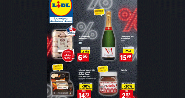 Catalogue Lidl du 25 novembre au 01 décembre 2020