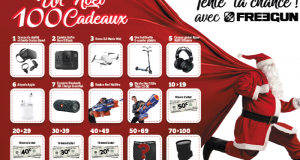 100 Cadeaux offerts par Freegun