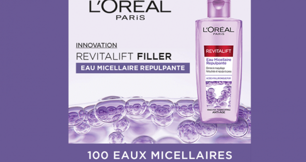 100 Eau Micellaire Repulpante Revitalift Filler L'Oréal Paris à tester