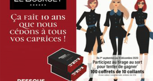 100 coffrets de collants Le Bourget offerts