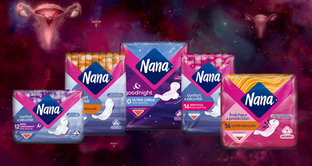 1000 paquets de serviettes Nana Ultra ou Nana Maxi à tester