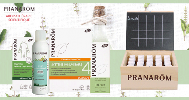 20 lots de 5 produits Pranarôm offerts