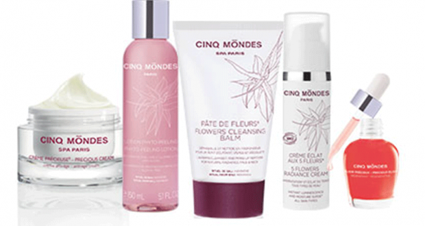 24 lots de produits de soins Cinq Mondes offerts