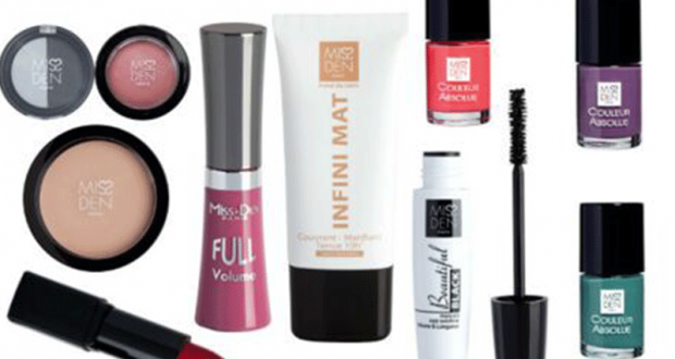 24 produits de maquillage Miss Den offerts
