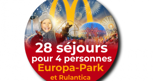 28 séjours pour 4 personnes à Europa-Park offerts