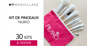 30 kits de 10 pinceaux en bois MY MAQUILLAGE à tester