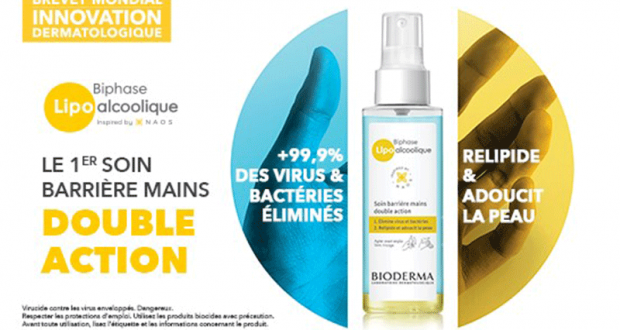 30 soin barrière mains double action BIODERMA à tester