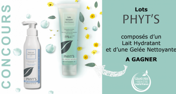 5 coffrets de soins Phyt’s offerts