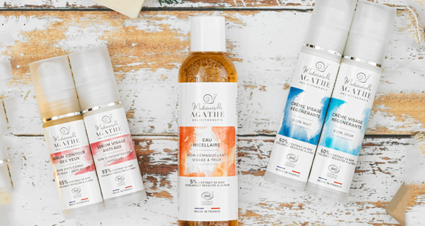 5 trousses de 6 produits de soins Mademoiselle Agathe offertes