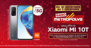 6 smartphones Xiaomi Mi 10 T 5G offerts