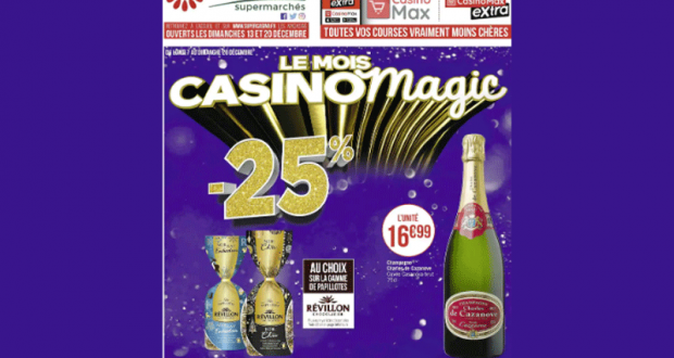 Catalogue Casino du 07 décembre au 20 décembre 2020
