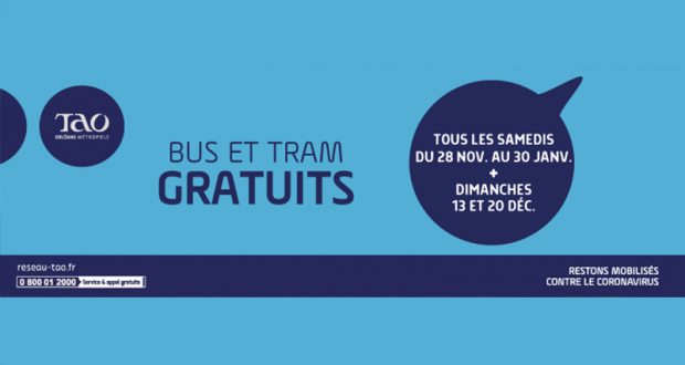 Gratuité des Bus et Trams - Orléans Métropole