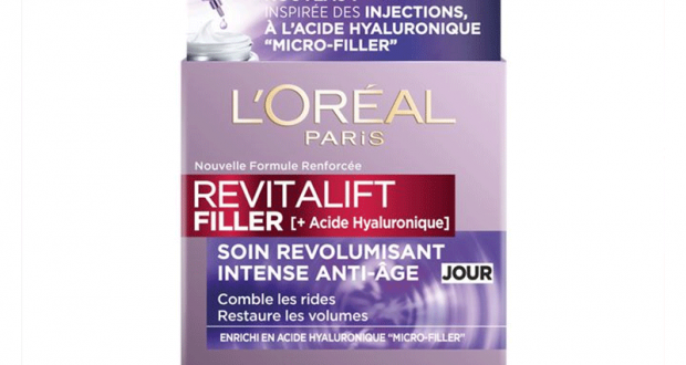 Testez le Soin Jour Anti-Age Revitalift Filler de L’Oréal Paris