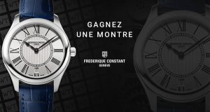 Gagnez une montre FREDERIQUE CONSTANT Genève