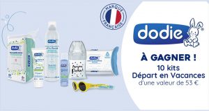 10 kits bébé Départ en vacances offerts