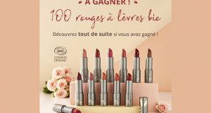 100 rouges à lèvres BIO Fleurance Nature offerts