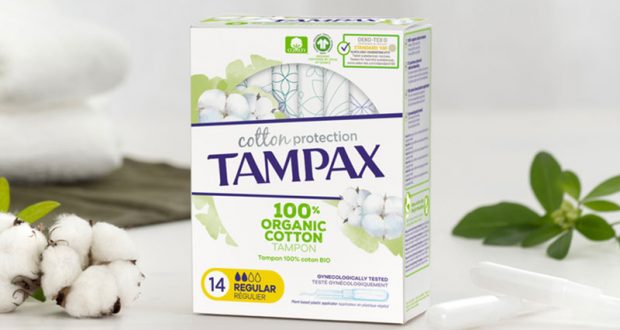 150 boites TAMPAX Protection Coton à tester
