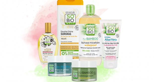 150 lots de produits de soin So’Bio Etic offerts