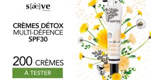 200 crème détox multi-défense spf30 de saeve à tester