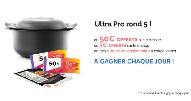 28 Tupperware Ultra Pro rond offertes