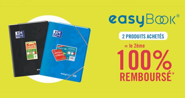 2ème produit EasyBook Oxford 100% Remboursé