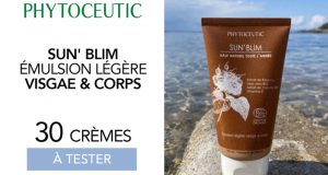 30 Crèmes Sun'blim Émulsion légère visage et corps Phytoceutic à tester