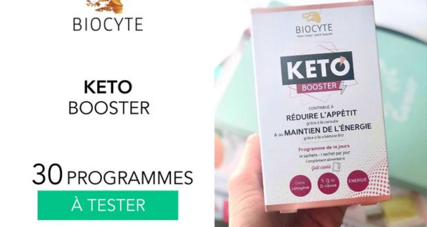 30 keto booster biocyte à tester
