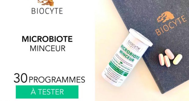 30 microbiote minceur biocyte à tester