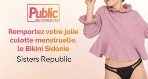 31 culottes menstruelle Sisters Republic offertes (Valeur unitaire 35 euros)
