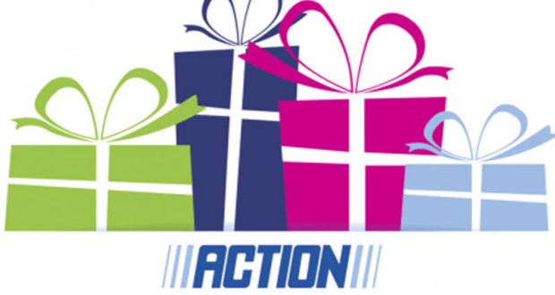 453 chèques-cadeaux Action offerts
