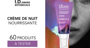 60 crèmes de nuit nourrissante I.D Swiss Botanicals à tester