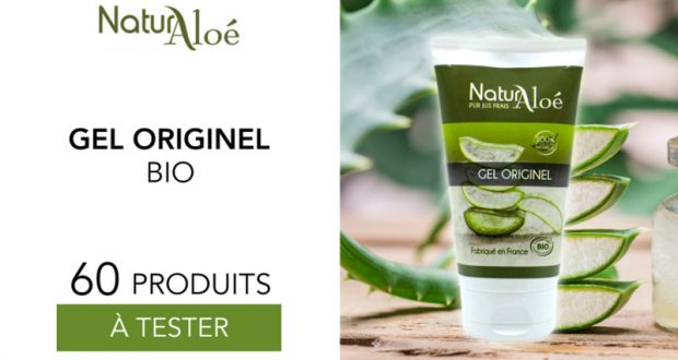 60 gels originel bio de NaturAloé à tester