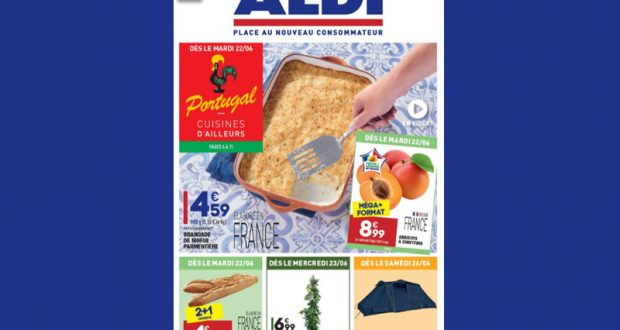 Catalogue Aldi du 22 juin au 28 juin 2021