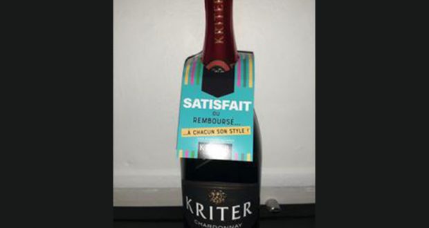 Chardonnay KRITER 100% Remboursé