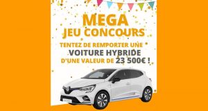 Gagnez une voiture Clio E Tech hybride (Valeur 23 500 euros)