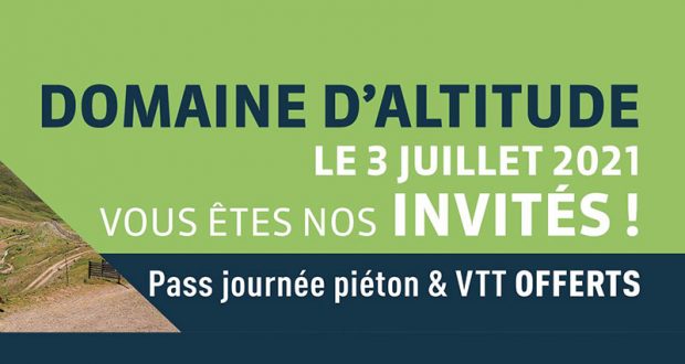 Pass Piétons et VTT offert au Domaine d'altitude Serre Chevalier