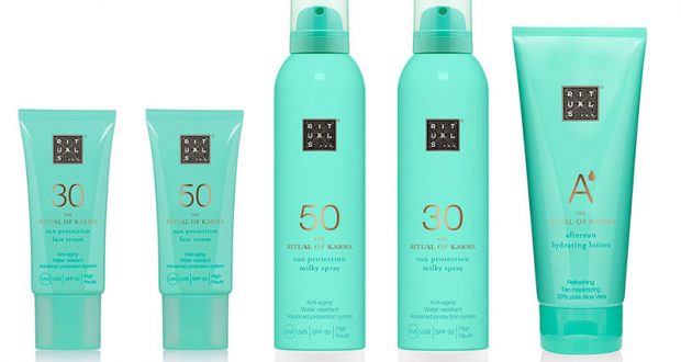 Échantillons gratuits de la crème solaire visage SPF de Rituals