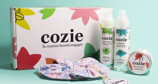 10 lots de 3 produits de soins Cozie offerts