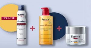 10 lots de 3 produits de soins Eucerin offerts