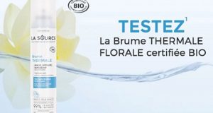 100 brume thermale florale LA SOURCE à tester