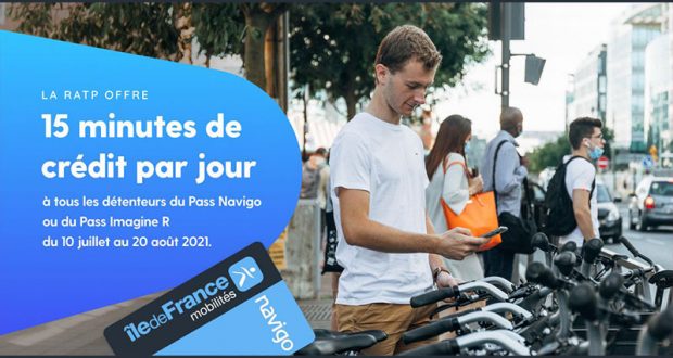 15 minutes de vélos Zoov offertes par jour