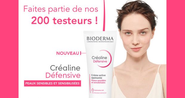 200 Crèmes Créaline Défensive Bioderma à tester